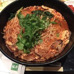 焼肉名菜 福寿 - パクチーユッケジャンラーメン