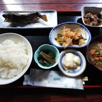 青荷温泉 - 山菜定食　1320円