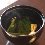 高井家 - お椀にも湯葉