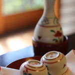 高井家 - 寒かったので、熱燗を