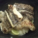 イル アオヤマ - ●穴子のリゾット、銀杏「藤九郎」、祖父江