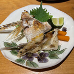 まき田鮨 - カマの塩焼き