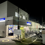 印度料理シタール - 寂しげな京成検見川駅