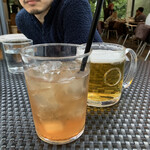 両国テラスカフェ - 自家製コーラとビール