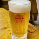 いちゃりば - オリオン生ビール 380円