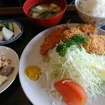 とんかつ俵 - ひれかつ定食