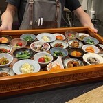 中津をにく - 小鉢盛り合わせ