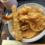 天富士 - 料理写真:親父の食べた天丼