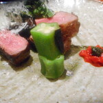 青蓮院門跡前 月おか - 近江牛のステーキ