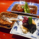 青蓮院門跡前 月おか - おかず3種