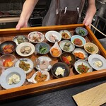 中津をにく - 小鉢盛り合わせ