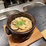 中津をにく - 松茸と帆立のご飯