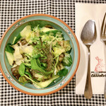 キャセロール - グリーンサラダ