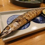 Temaeno Ippo - 秋刀魚塩焼 680円