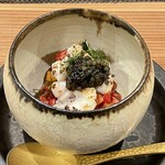 中津をにく - 和牛タルタル　キャビア