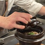 中津をにく - 土鍋で炊いたご飯