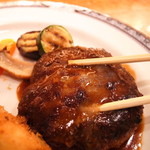 洋食屋 ふじ家 - スペシャル定食のハンバーグも肉汁たっぷり♪　★２０１２．１２．０１再訪