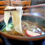Mendokoro Temmanya - 幅広な麺