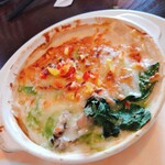 マルコ - 牡蠣と小松菜のグラタン