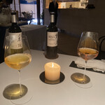 AZUR et MASA UEKI - 2人共アルコール駄目なので　まずはお茶をオーダー