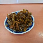 Kiriyuu - サービスの辛子高菜！