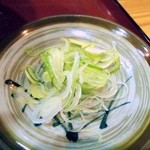 そば処 たまおか - 薬味