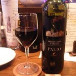 Traum - パリオ　モンテプルチアーノ ダブルッツォ。結局ワインあけちゃいました。