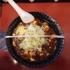 中華そば 華丸 - マーボー冷やし　790円　丼の直径21cm