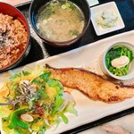 Homemade saikyo-yaki salmon