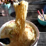 らーめん　みずさわ - 燕ホワイト細麺