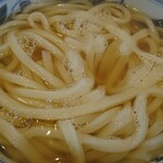 本格手打 もり豊 - かけ うどん（温）麺もお汁も美味しそう！