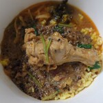 SPICY CURRY 魯珈 - トリプル鶏出汁カレー～鶏ックor鶏ィート～
