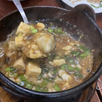台湾料理 光春 - 豆腐と牡蠣のあんかけ