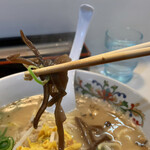 ラーメン一龍 - 木耳