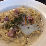 グラッパ - ★★★☆ 生パスタ　カルボナーラ