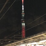 スパイスバル猫六 - 番外編　曳舟駅ホームからのスカイツリー