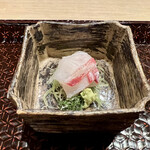 富小路 やま岸 - 楽茶碗、寄せ向こう