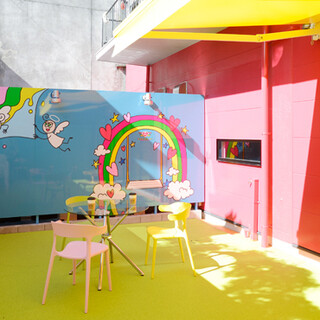 テラス席のみペット同伴可