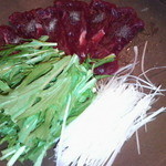 懐石わたなべ - くじらのしゃぶしゃぶ