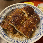 炭焼うな富士 - 山椒がかかった鰻