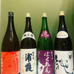 Yakitori Sakaba Donku - 酒類豊富の地酒達。