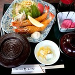Horai San - 『エビフライ定食』(税込み1,350円)