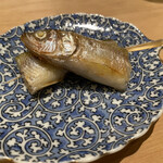 鮨 まつうら - 本ししゃも　まさに旬！！季節を感じさせてくれるお店が好きなのです脂たっぷり