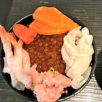 函館国際ホテル - 211030土　北海道　函館国際ホテル　海鮮丼にしてみた