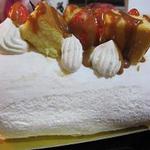 クラークシーゲル - 上のトッピングがチーズケーキ