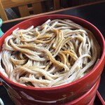 手打 神代そば - ②次は蕎麦に、「つゆ」のみを掛けて味わうべし！