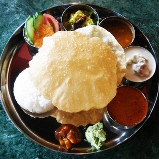 Meals is a South Indian set meal prepared by a chef from a five-star hotel.