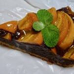 BOULANGERIE PANJA - 柿とチョコレートのガレット