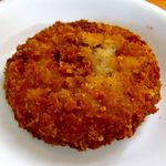 手打麺や 大島 - メンチカツ