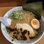 丸源ラーメン - 黒醤油とんこつ